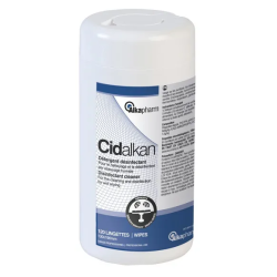 Lingettes nettoyantes et désinfectantes médicales